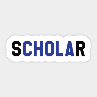 sCHOLAr Sticker